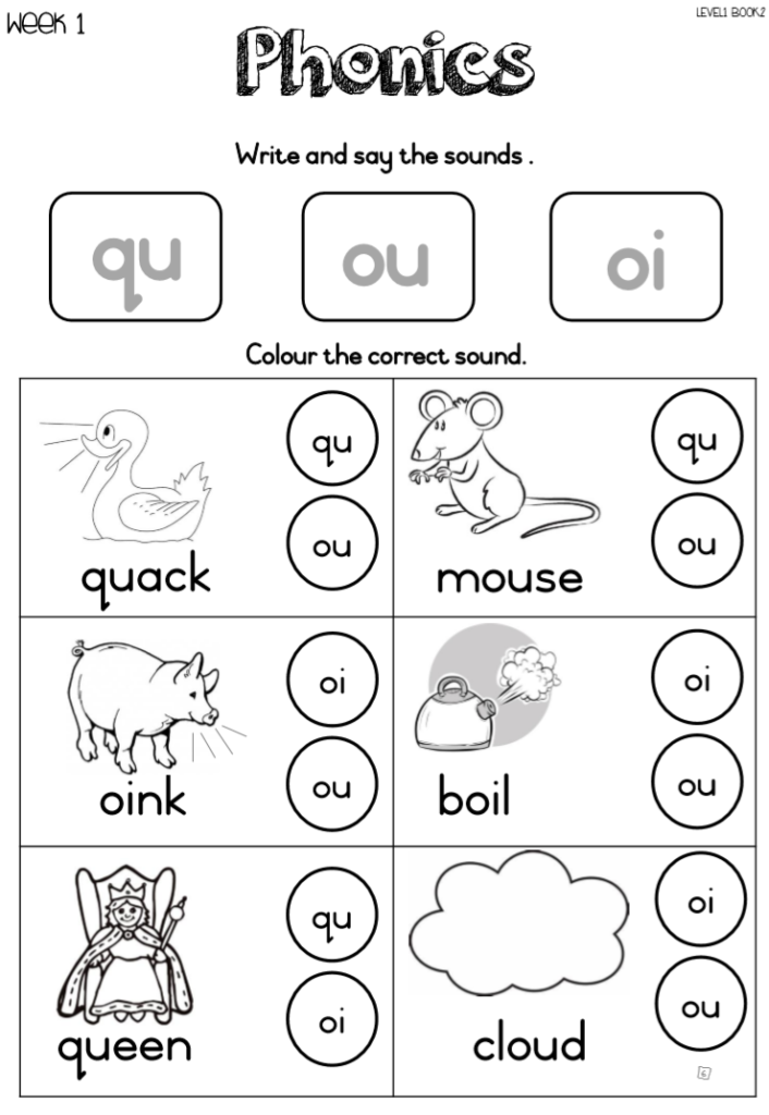 grade 1 term 2 english hl revisionintervention workbook for phonics word and sentence