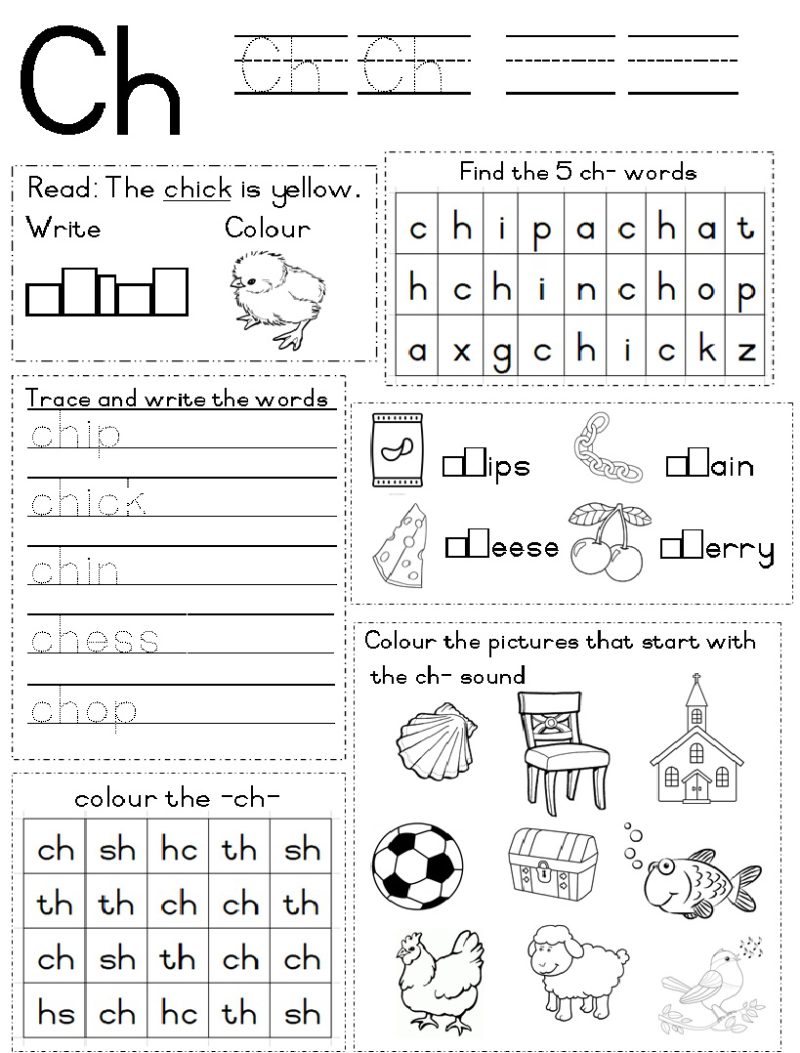 ch-worksheets-for-kindergarten