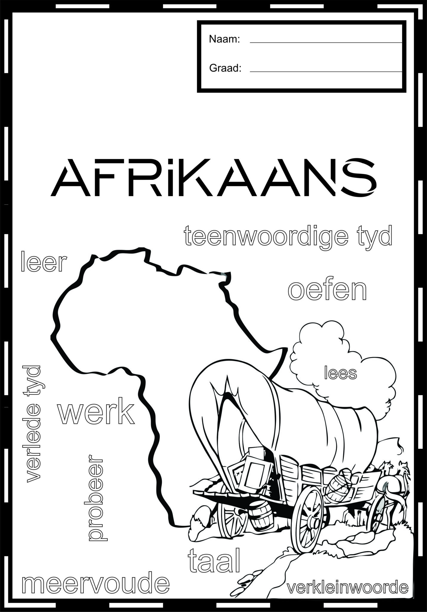 book review examples in afrikaans