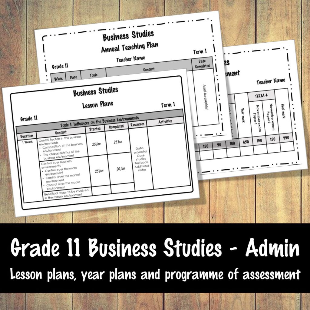 grade 11 business studies case study