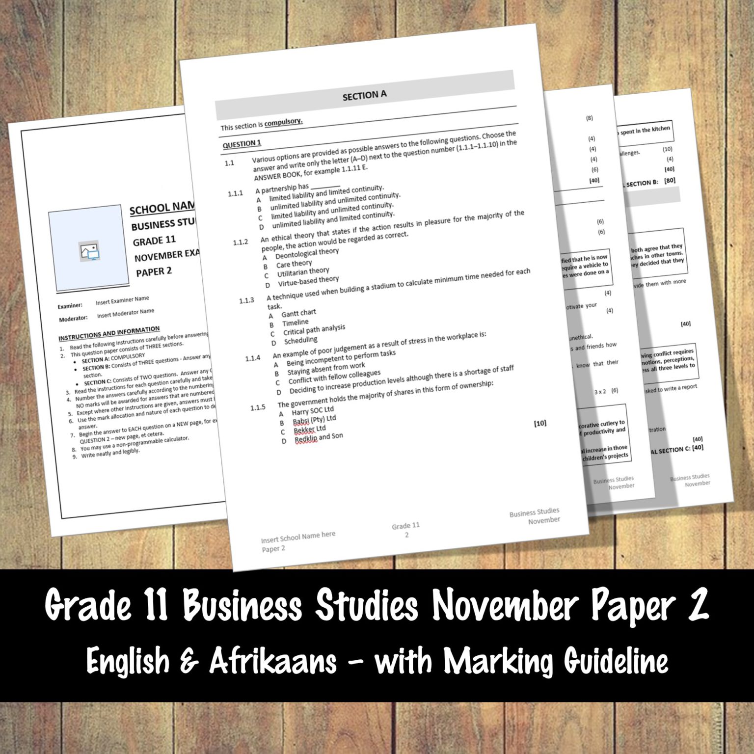 business studies grade 11 stress management essay